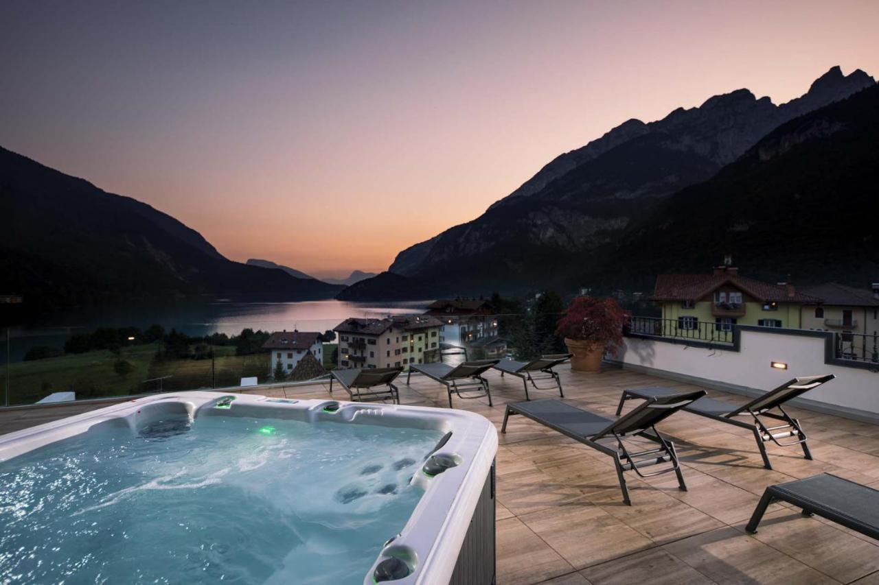 Ariston Lake View Hotel Molveno Luaran gambar